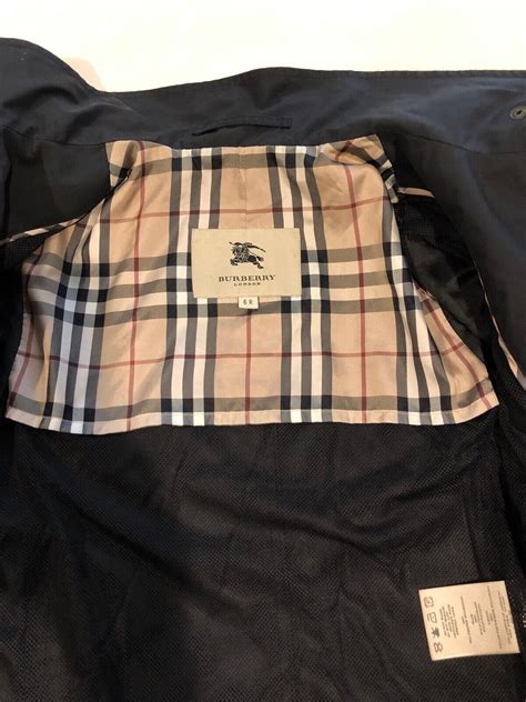 authentic Burberry rain coat